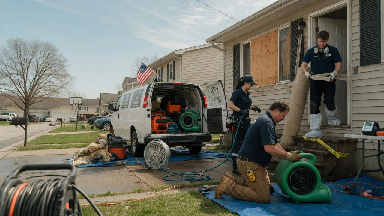 Water Damage Restoration in Birch Run, MI near me